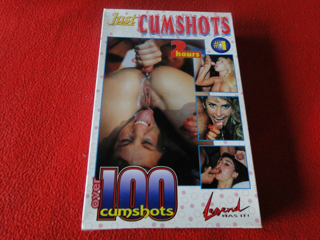 Vintage Adult XXX VHS Porn Tape Just Cumshots 10