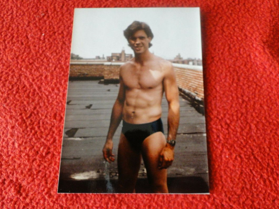 Vintage 18 Year Old + Gay Interest Chippendale Nude Hot Semi Nude Male Photo B14