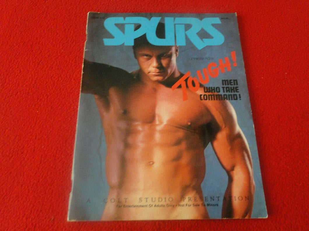 Vintage 18 Y.O. +  Adult Erotic Sexy Magazine Gay Interest Spurs Colt 1992   Q33