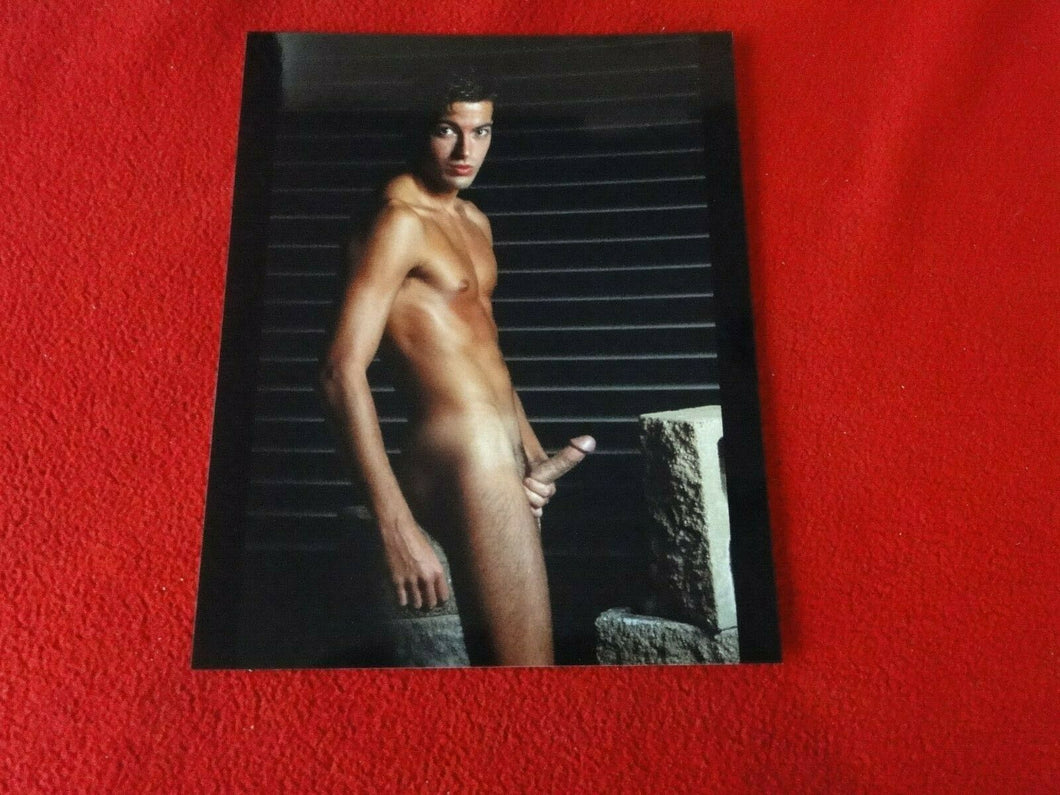 Vintage 18 Y.O. + Gay Interest Nude Hot Hung Muscular Male Photo 8 x 10     H25w