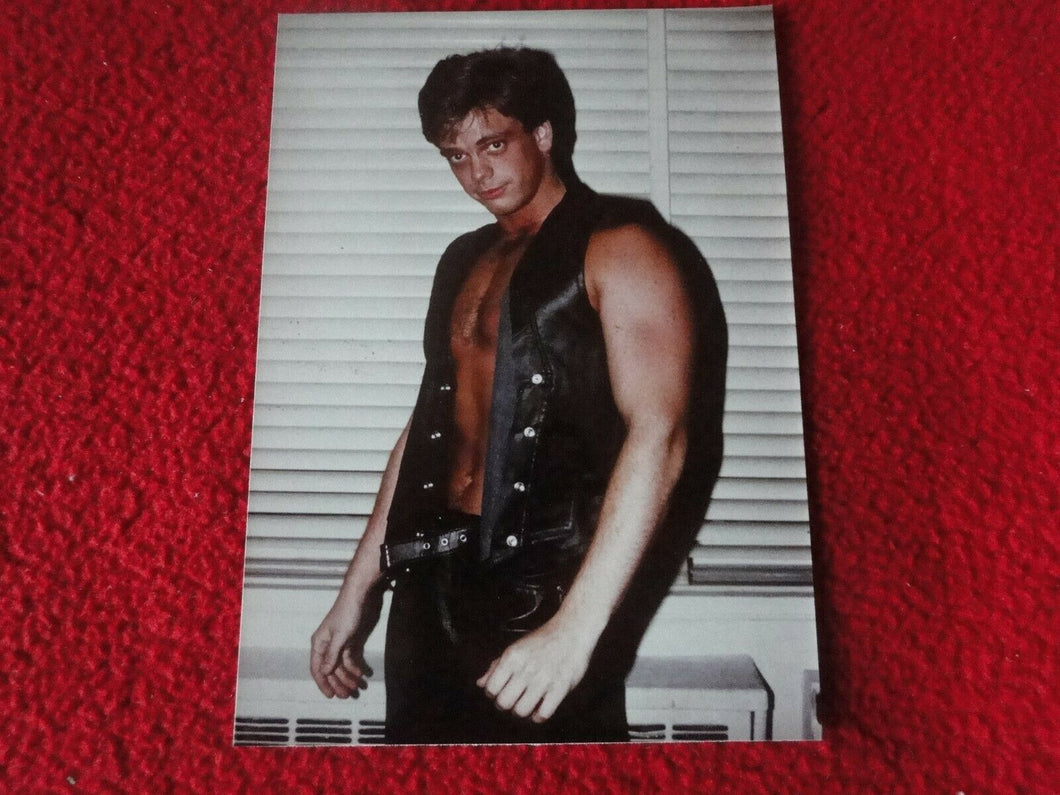 Vintage 18 Year Old + Gay Interest Chippendale Muscle Semi Nude Male Photo   B90