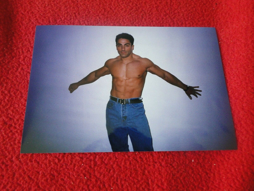 Vintage 18 Year Old + Gay Interest Chippendale Hot Semi Nude Male Photo D11