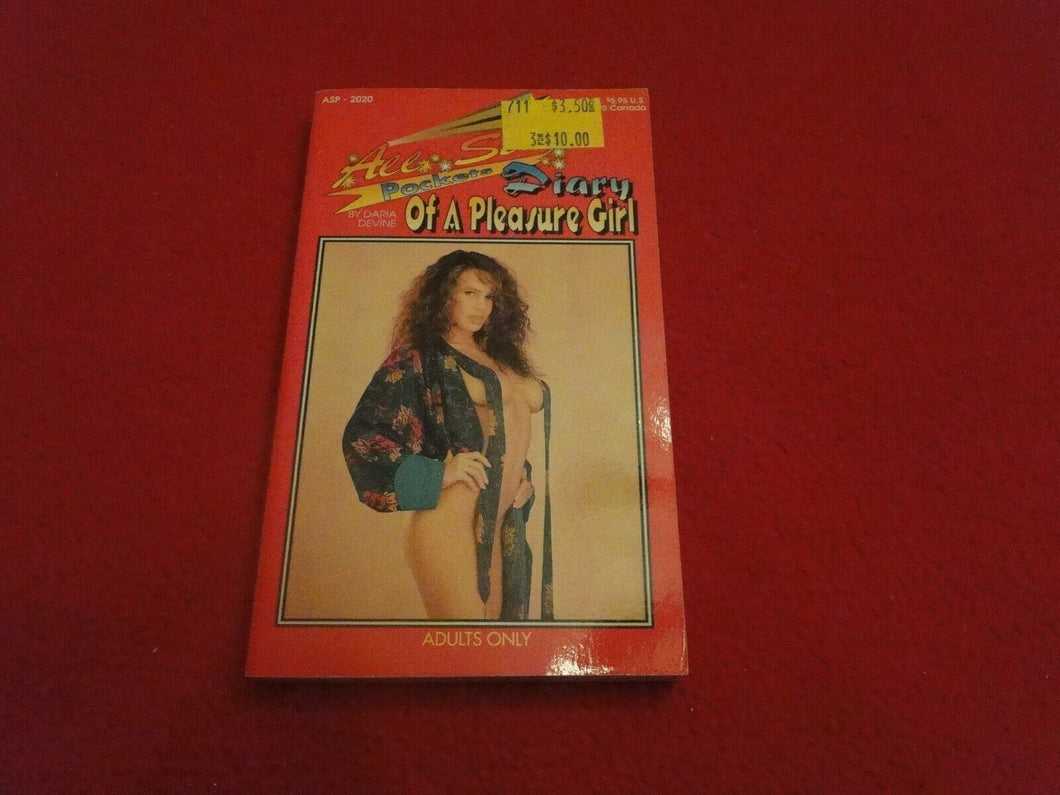 Vintage Sexy Erotic Adult Paperback Book/ Novel NOS Diary of a Pleasure Girl   Y