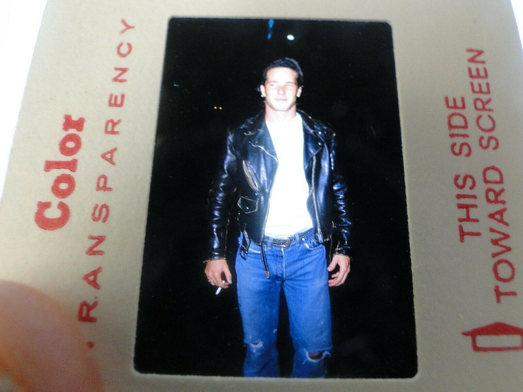 VINTAGE 35MM SLIDE MALE GAY INTEREST BEEFCAKE MUSCLE SEMI NUDE HOT BUFF CA18