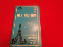 Load image into Gallery viewer, Vintage Sexy Erotic Adult Paperback Book Novel Her and Him  9

