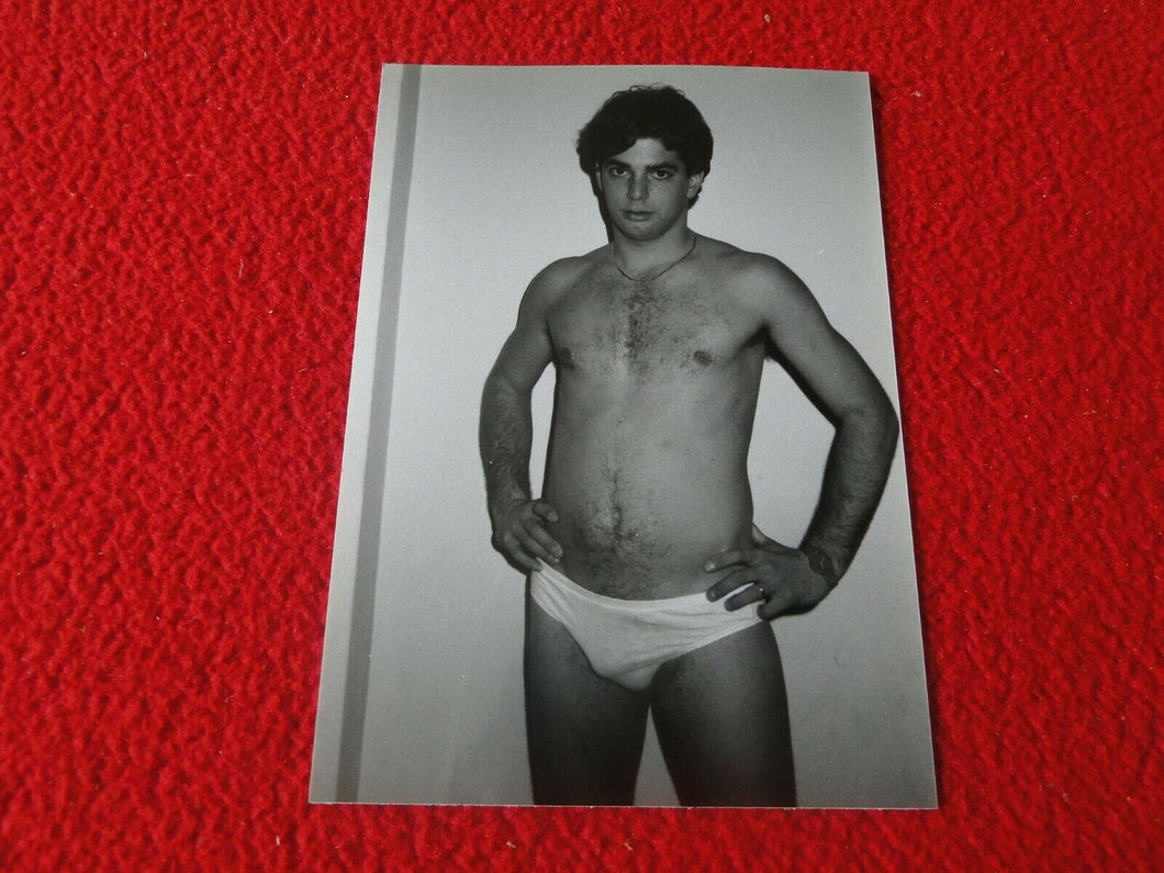 Vintage 18 Year Old + Gay Interest Chippendale Nude Hot Semi Nude Male Photo B39
