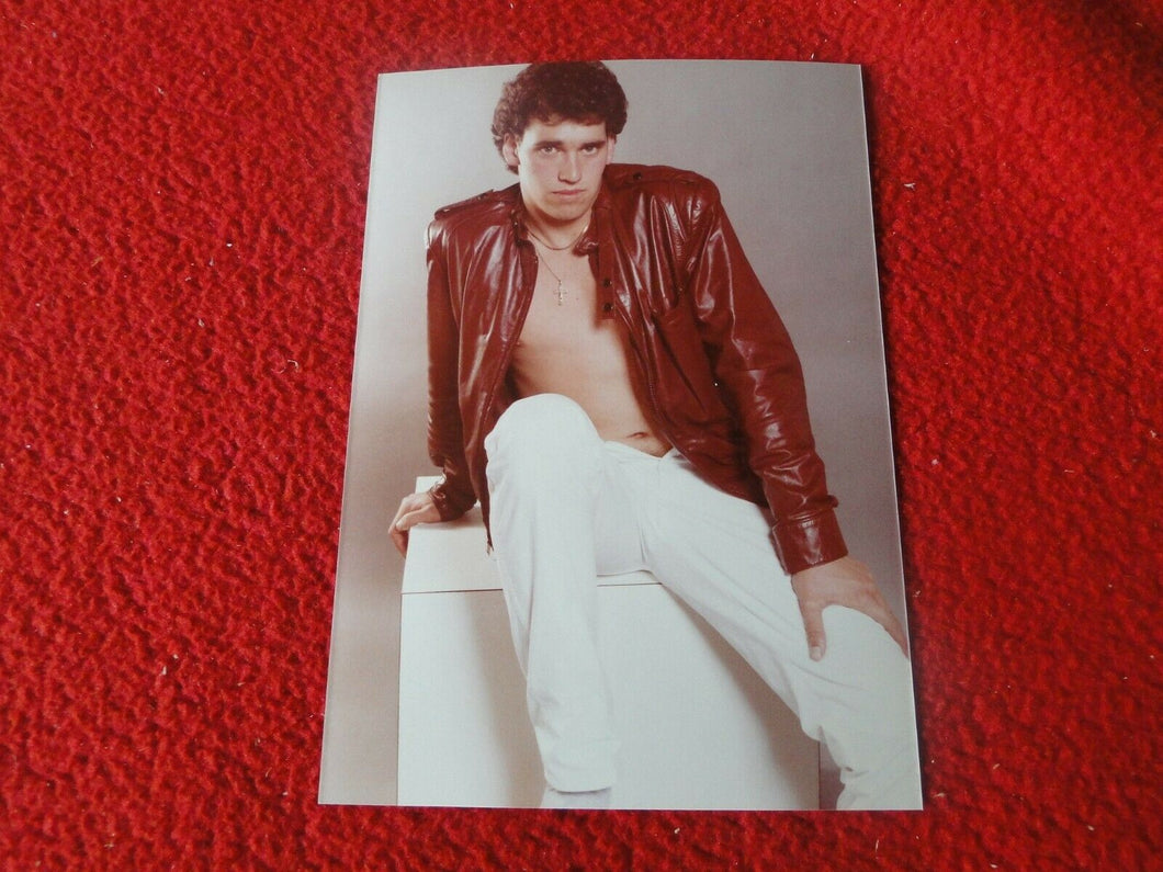 Vintage 18 Year Old + Gay Interest Chippendale Hot Semi Nude Male Photo  A26