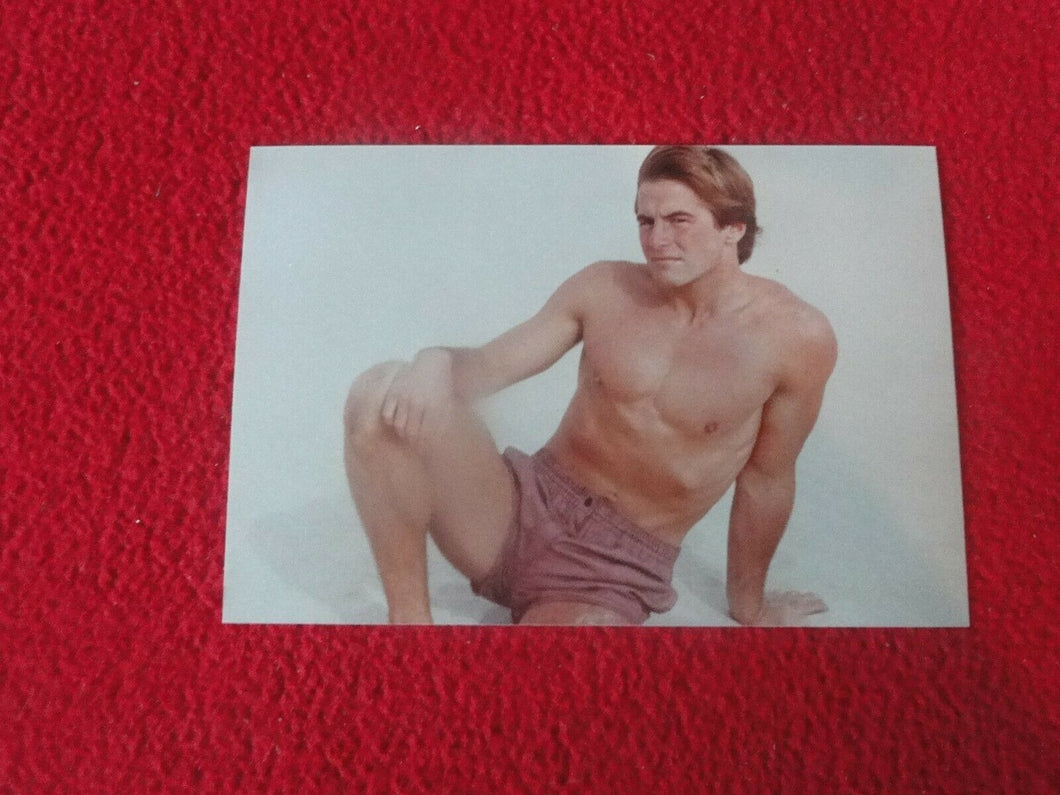 Vintage 18 Year Old + Gay Interest Chippendale Hot Semi Nude Male Photo       B1