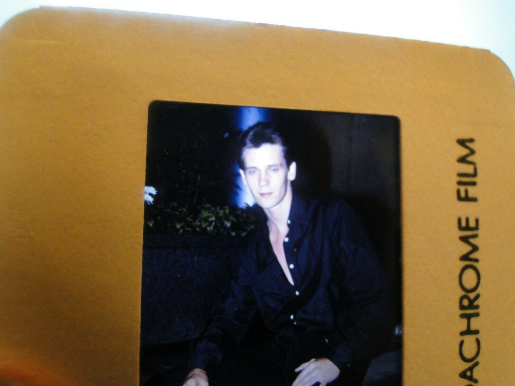 VINTAGE 35MM SLIDE MALE GAY INTEREST BEEFCAKE MUSCLE SEMI NUDE HOT BUFF EU2
