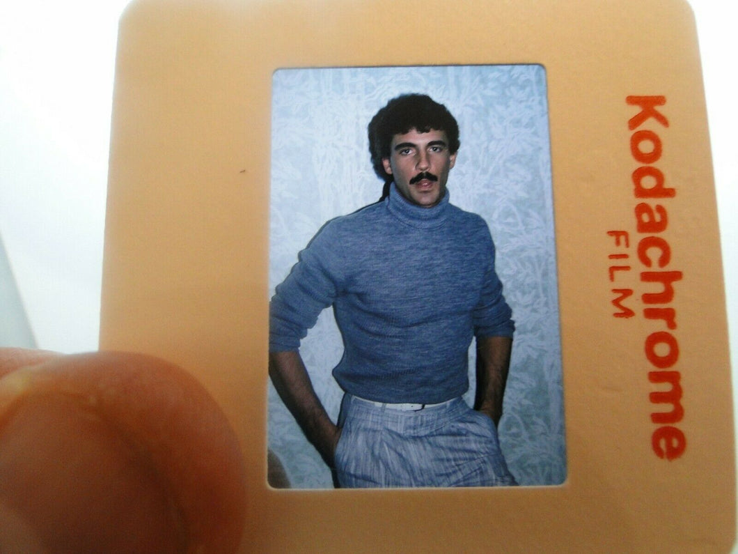 VINTAGE 35MM SLIDE MALE GAY INTEREST BEEFCAKE MUSCLE SEMI NUDE HOT BUFF EG-