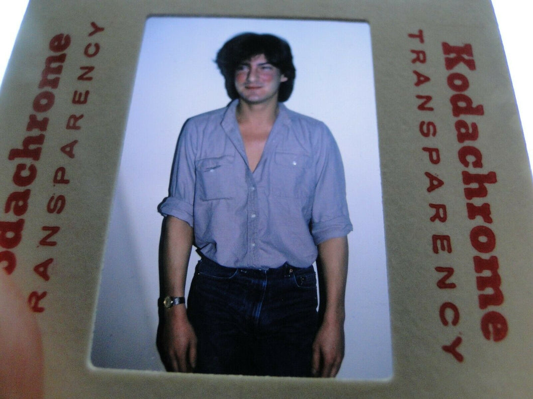 VINTAGE 35MM SLIDE MALE GAY INTEREST BEEFCAKE MUSCLE SEMI NUDE HOT BUFF G9W