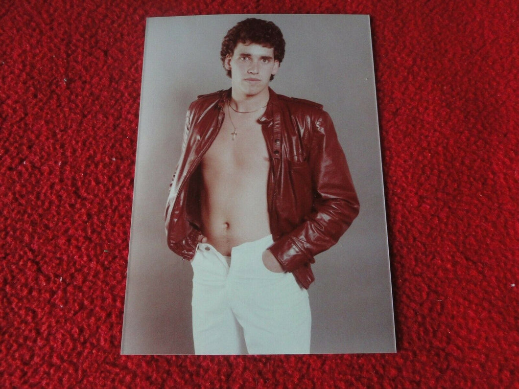 Vintage 18 Year Old + Gay Interest Chippendale Muscle Semi Nude Male Photo   B91