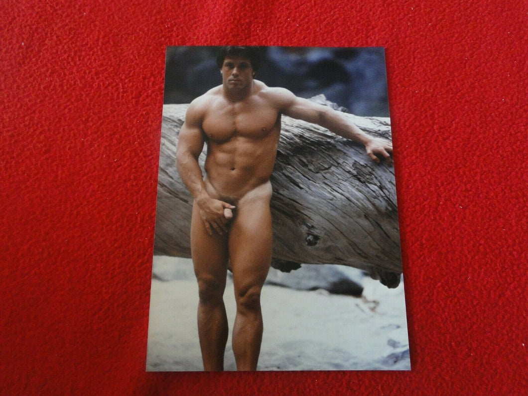 Vintage 18 Year Old + Gay Interest Nude Erotic Sexy Hot Hung Male Photo     D22y