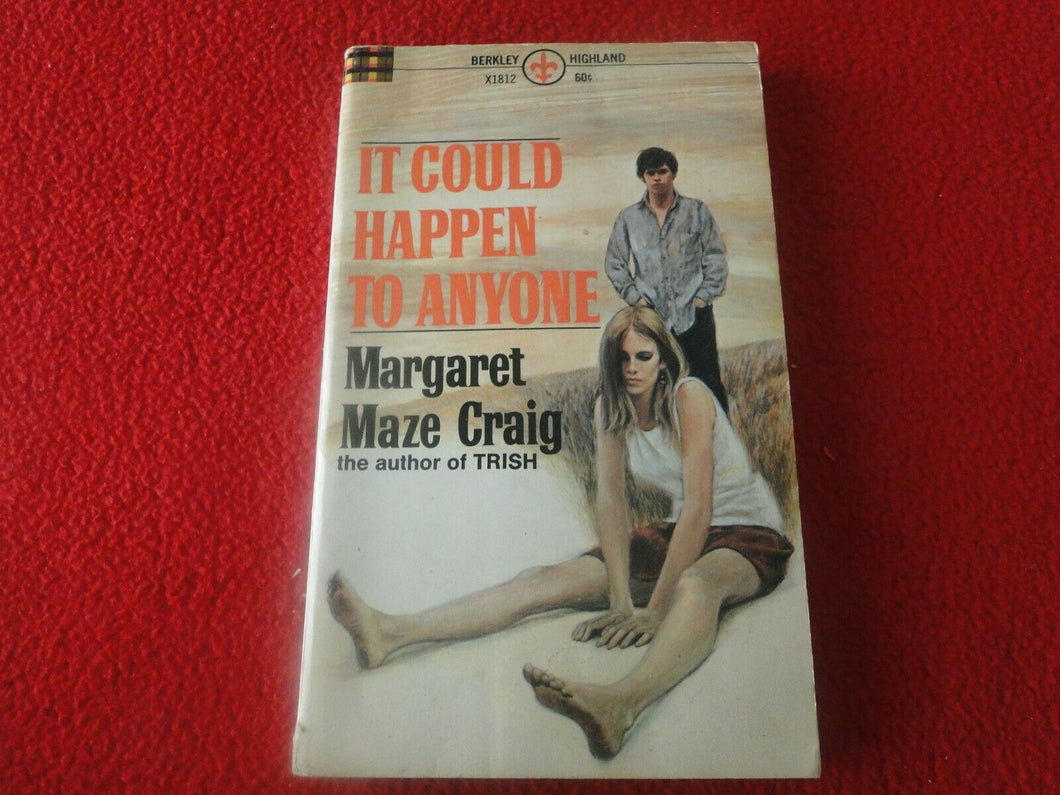 Vintage Sexy Erotic Adult Paperback Book/ Novel It Could Happen To Anyone      A