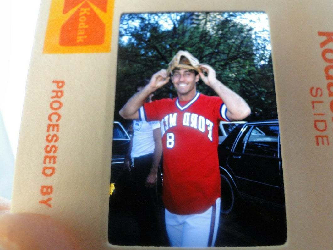 VINTAGE 35MM SLIDE MALE GAY INTEREST BEEFCAKE MUSCLE SEMI NUDE HOT BUFF CA19