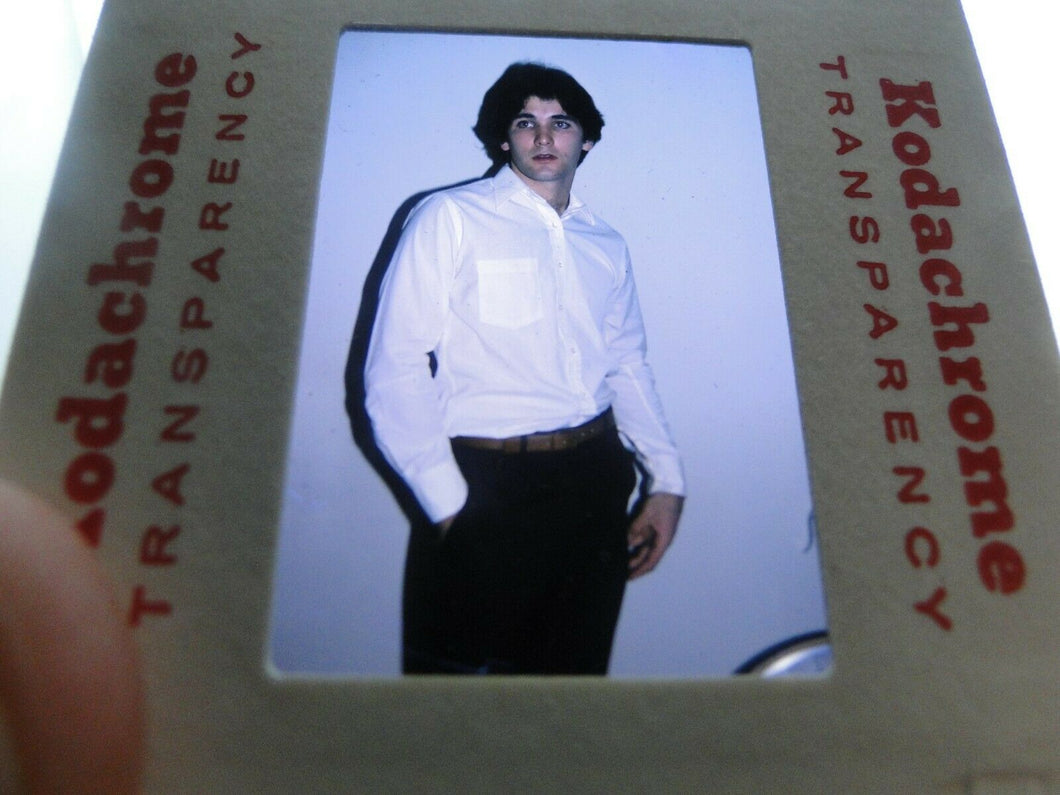 VINTAGE 35MM SLIDE MALE GAY INTEREST BEEFCAKE MUSCLE SEMI NUDE HOT BUFF G10U