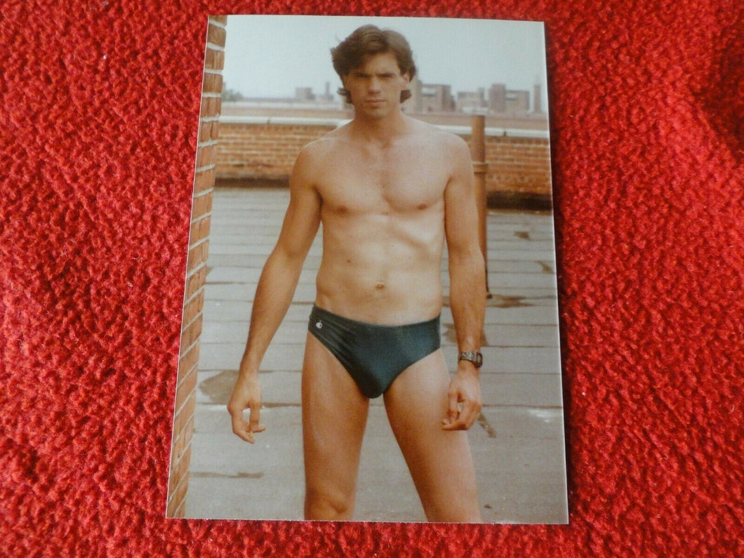 Vintage 18 Year Old + Gay Interest Chippendale Nude Hot Semi Nude Male Photo B14