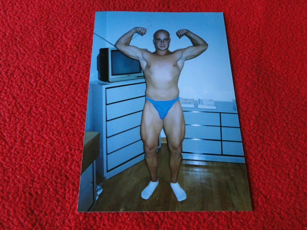 Vintage 18 Year Old + Gay Interest Chippendale Nude Hot Semi Nude Male Photo D44