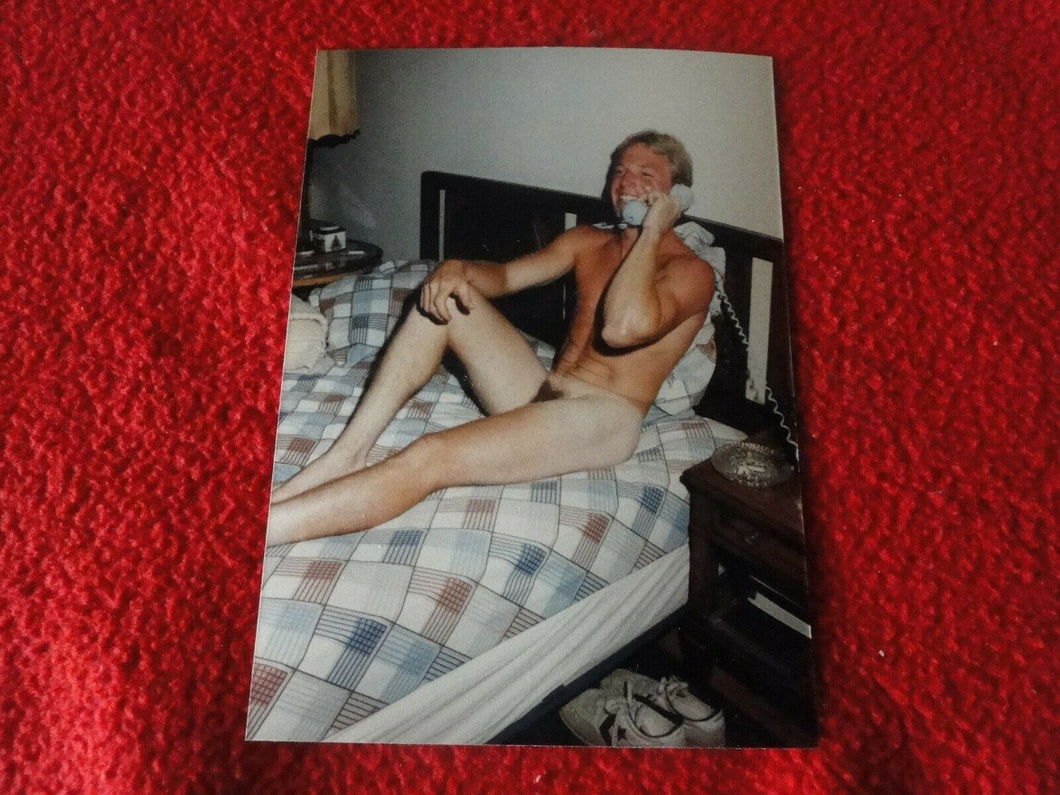 Vintage 18 Year Old + Gay Interest Colt/Fox/Chippendale Nude Hot Male Photo  A64
