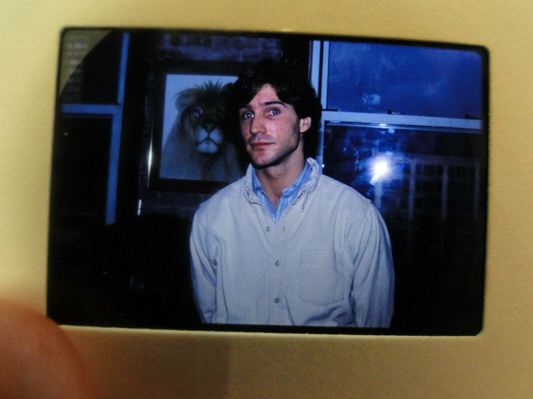 VINTAGE 35MM SLIDE MALE GAY INTEREST BEEFCAKE MUSCLE SEMI NUDE HOT BUFF EJ-