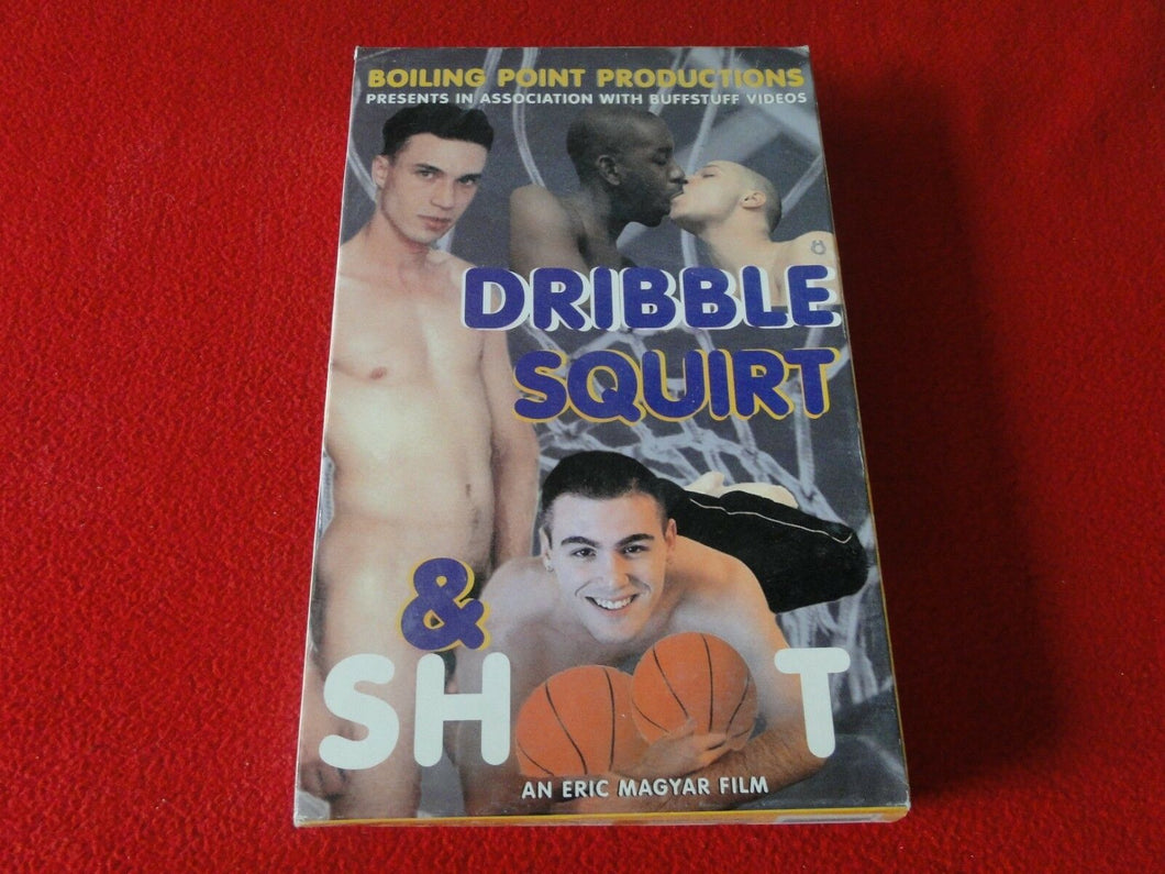Vintage Adult Erotic Gay Interest VHS Tape Dribble, Squirt & Shoot Eric Magyar J