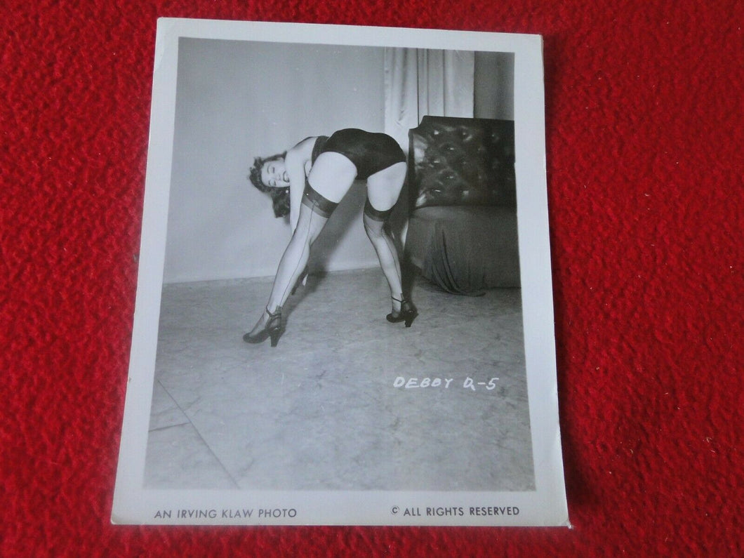Vintage Nude Erotic Sexy Adult Woman Pinup Silver Gelatin Photo       B64