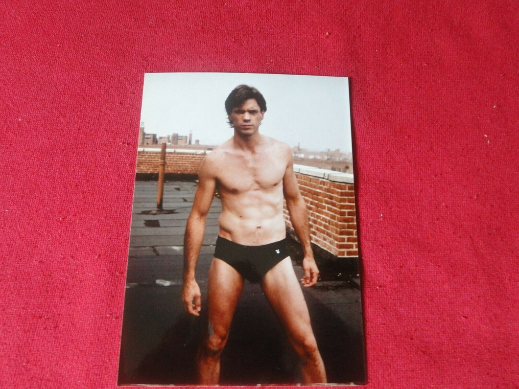 Vintage 18 Year Old + Gay Interest Chippendale Nude Hot Semi Nude Male Photo A74
