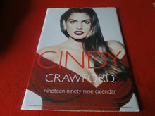Load image into Gallery viewer, Vintage Semi-Nude Pinup Wall Calendar 1999 Cindy Crawford 16 x 12 SEALED NOS   P

