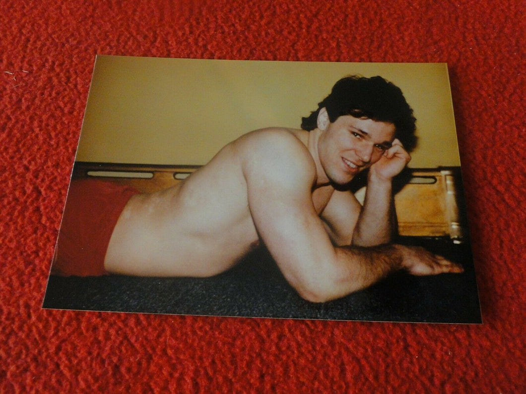 Vintage 18 Year Old + Gay Interest Chippendale Nude Hot Semi Nude Male Photo D4
