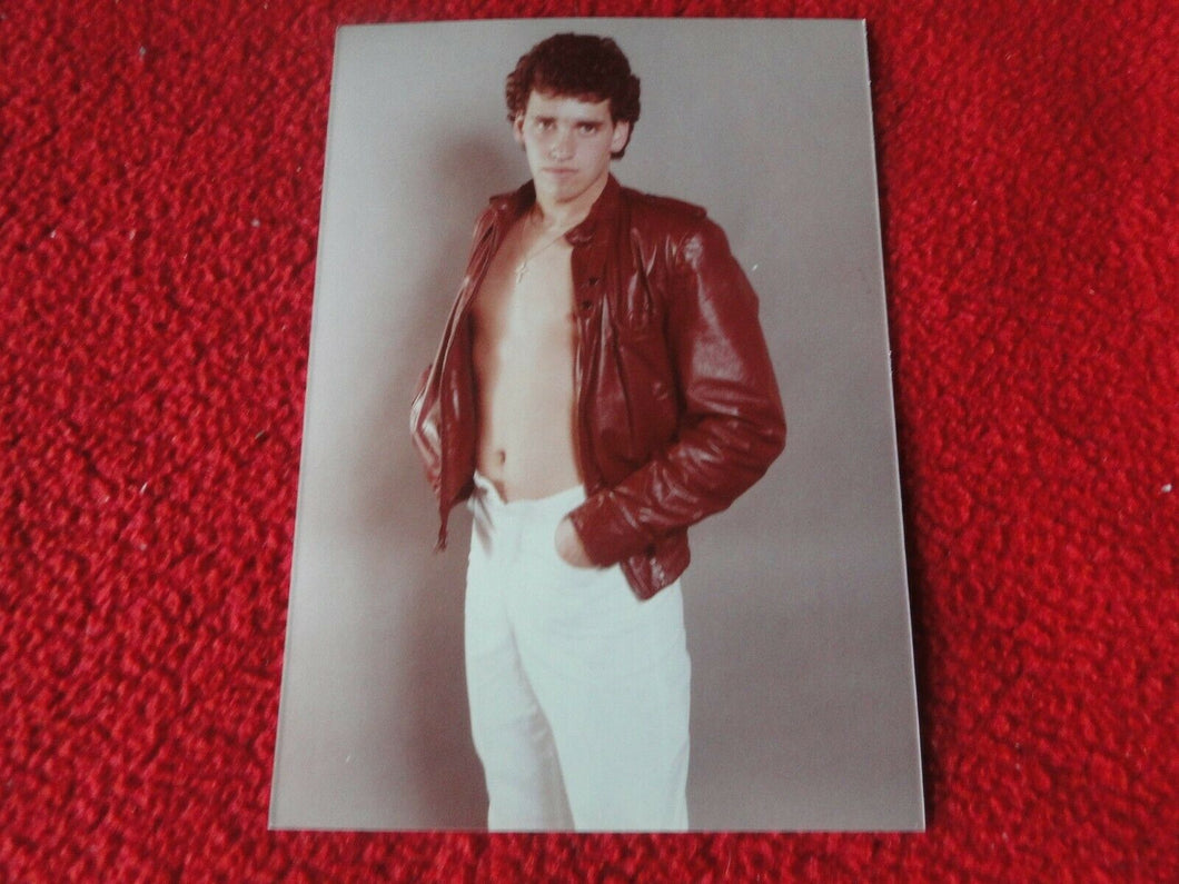 Vintage 18 Year Old + Gay Interest Chippendale Muscle Semi Nude Male Photo   B91
