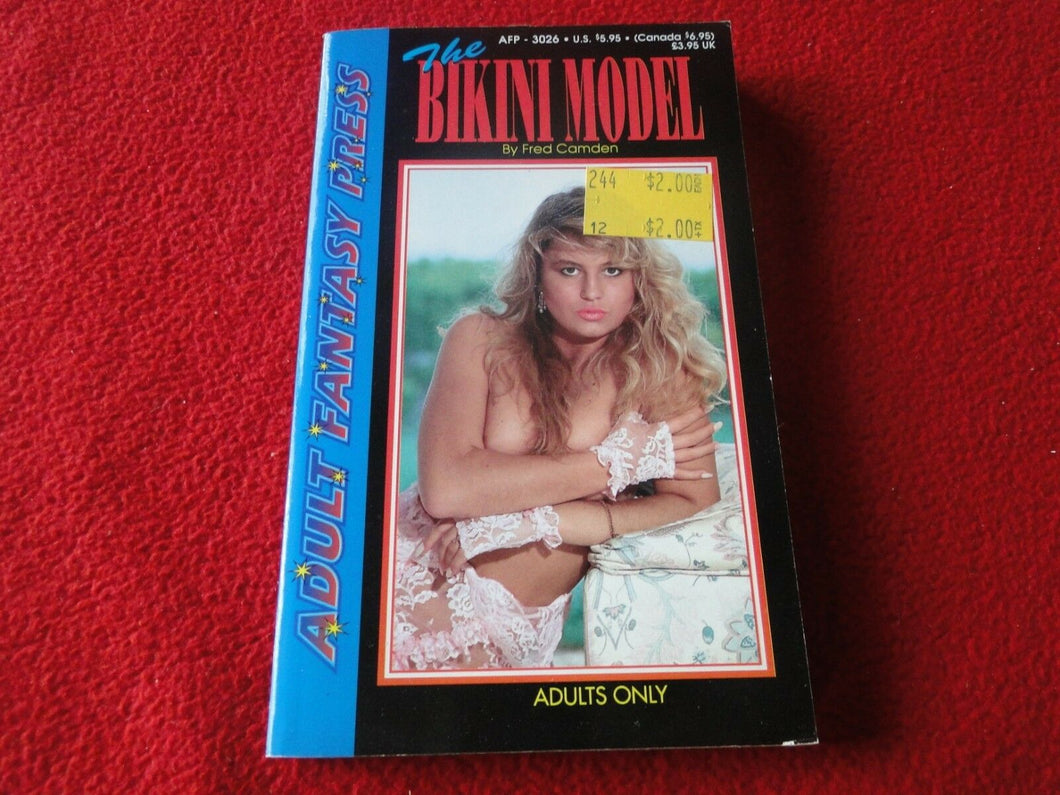 Vintage Sexy Erotic Adult Paperback Book/ Novel NOS Bikini Model               Z