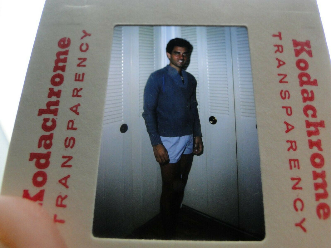 VINTAGE 35MM SLIDE MALE GAY INTEREST BEEFCAKE MUSCLE SEMI NUDE HOT BUFF CL14