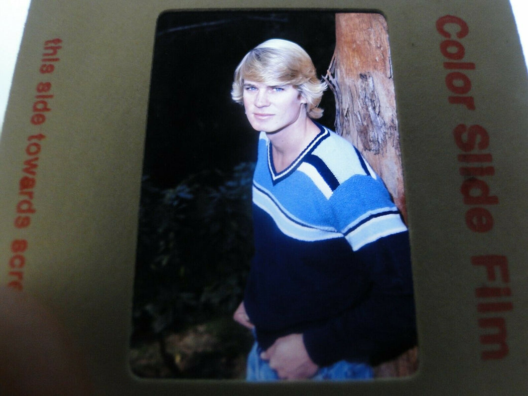 VINTAGE 35MM SLIDE MALE GAY INTEREST BEEFCAKE MUSCLE SEMI NUDE HOT BUFF CF3