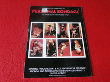 Load image into Gallery viewer, Vintage Nude Erotic Sexy Adult Men's Magazine BDSM Personal Bondage           GM
