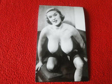 Load image into Gallery viewer, Vintage Original Nude Large Breasted Woman Erotic Pinup Silver Gelatin Photo  K
