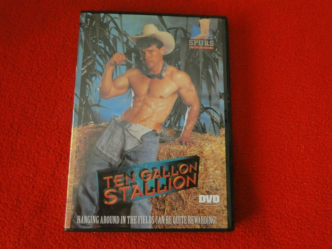 Vintage Adult All Male Gay Porn DVD XXX Ten Gallon Stallion Gary Dean         
