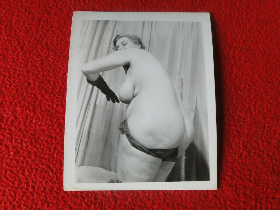 Vintage Nude Sexy Woman  Adult Pinup Silver Gelatin 5 x 4 Photo     A61