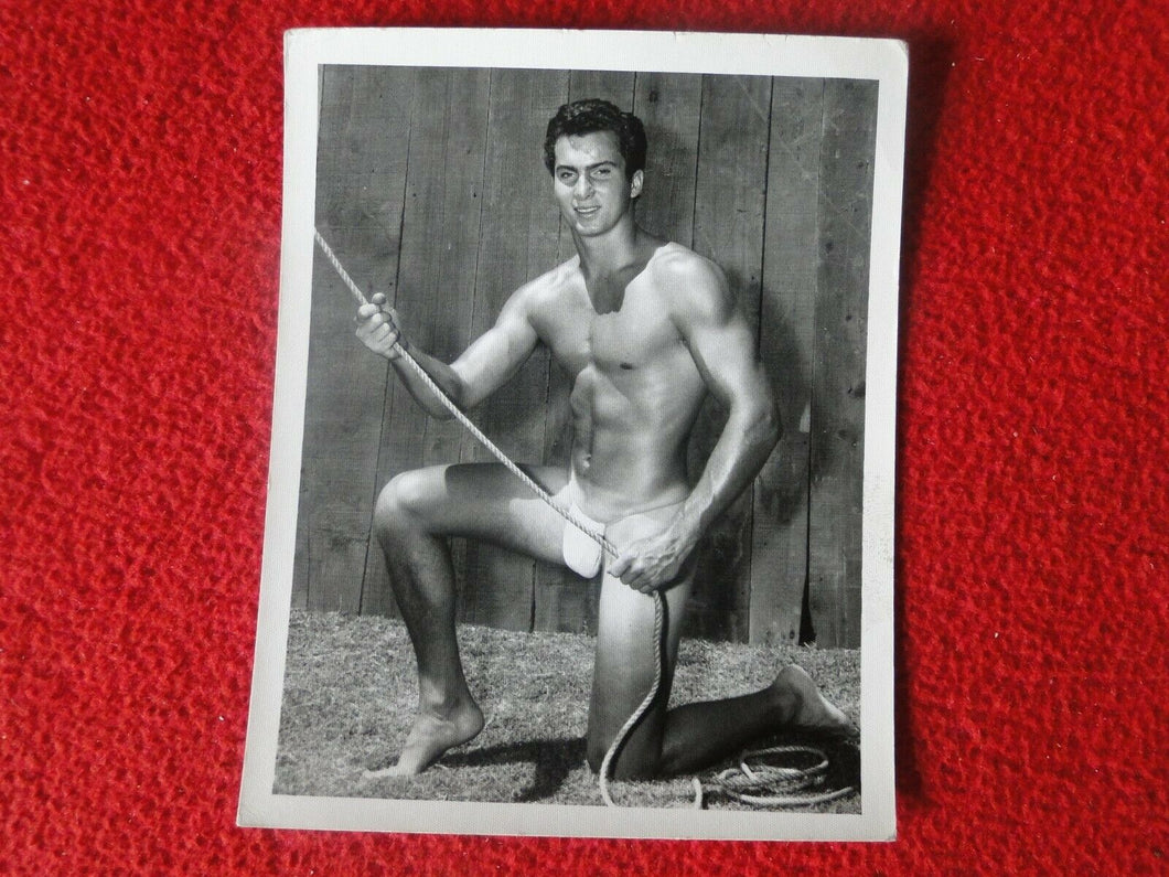 Vintage Original Stamped Bruce Bellas of Los Angeles L.A. Gay Interest Photo  58