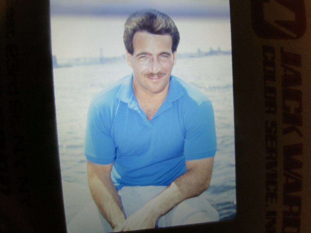 VINTAGE 35MM SLIDE MALE GAY INTEREST BEEFCAKE MUSCLE SEMI NUDE HOT BUFF FG&