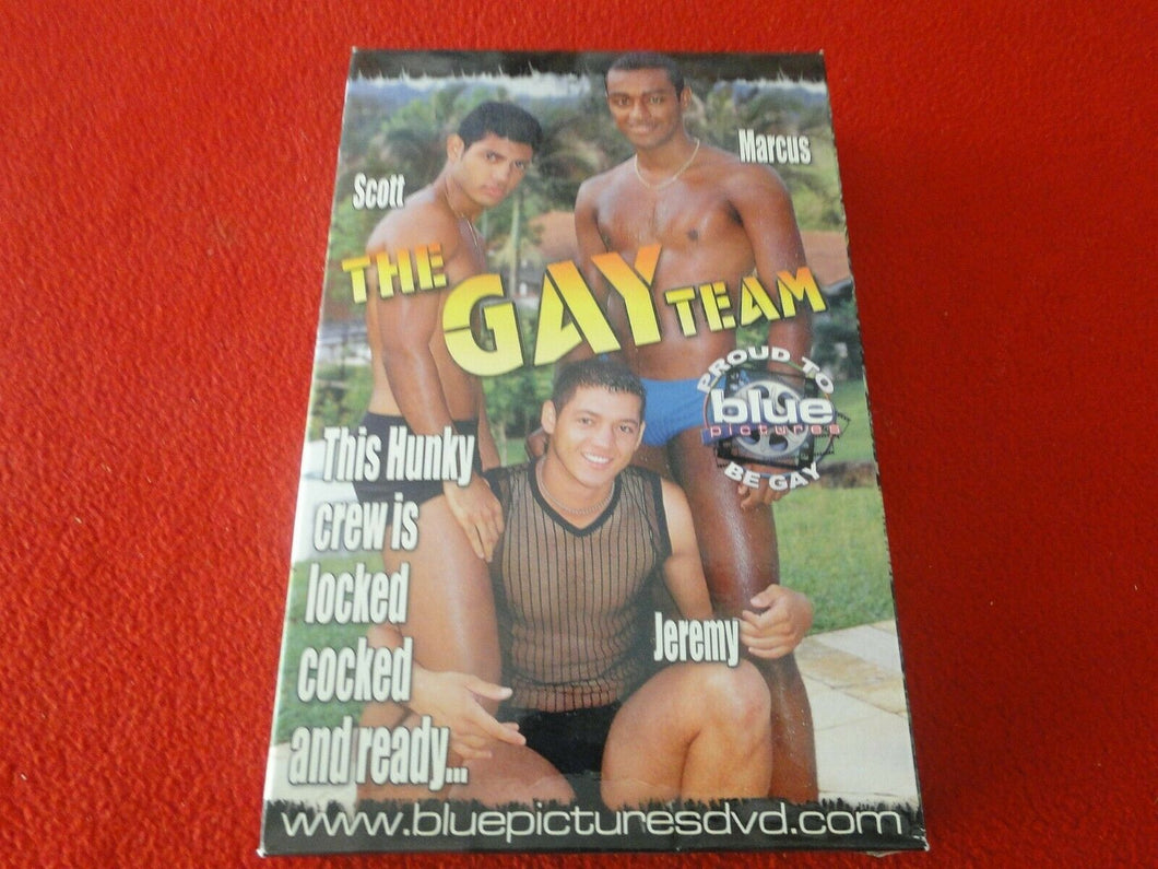 Vintage Adult XXX Gay VHS Porn Tape Video 18 Year Old + The Gay Team           7