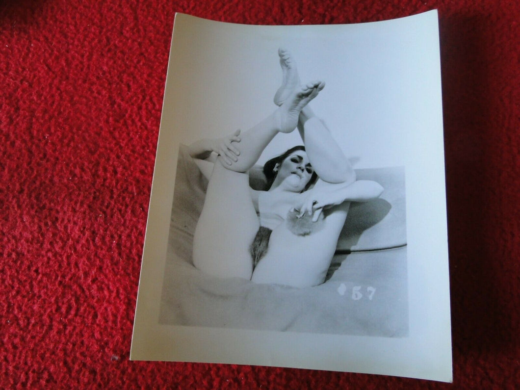 Vintage Erotic Sexy Adult Woman Hairy Bush Photo                             B4U