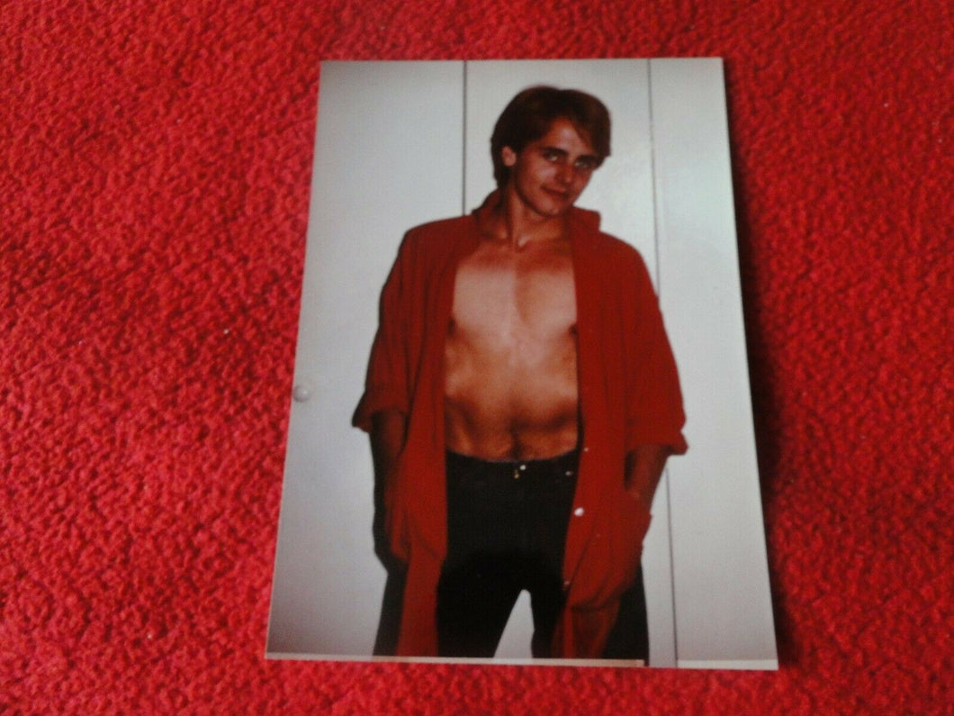 Vintage 18 Year Old + Gay Interest Chippendale Muscle Semi Nude Male Photo   B94