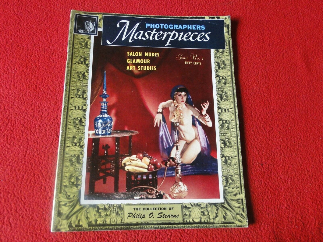 Vintage 18 Year Old + Erotic Adult Men's Magazine Photographers Masterpieces  1D