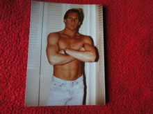 Load image into Gallery viewer, Vintage 18 Year Old + Gay Interest Chippendale Muscle Semi Nude Male Photo   B93

