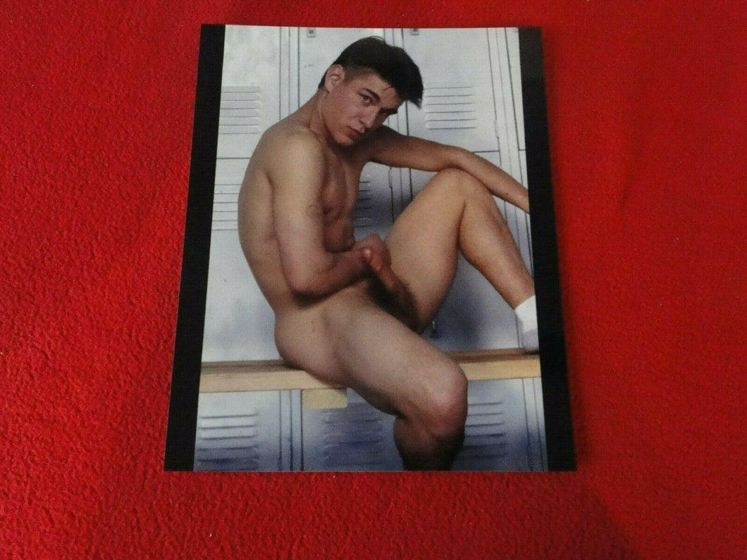 Vintage 18 Y.O. + Gay Interest Nude Hot Hung Muscular Male Photo 8 x 10     H25K