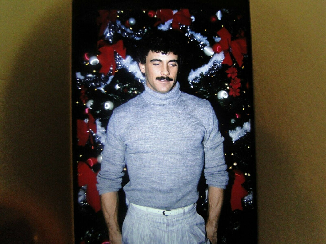 VINTAGE 35MM SLIDE MALE GAY INTEREST BEEFCAKE MUSCLE SEMI NUDE HOT BUFF FH*