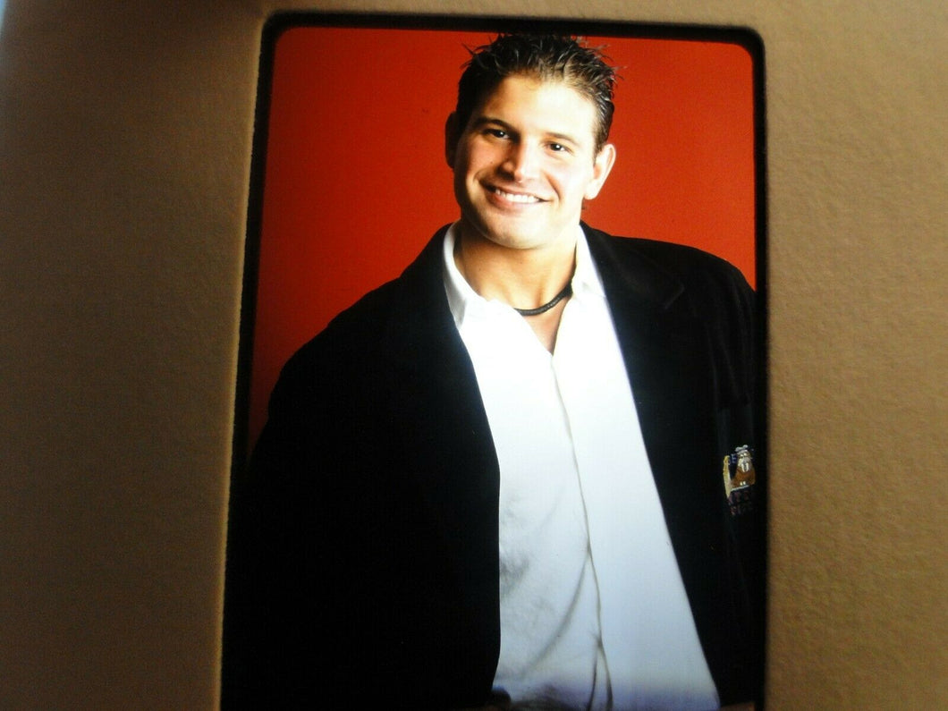 VINTAGE 35MM SLIDE MALE GAY INTEREST BEEFCAKE MUSCLE SEMI NUDE HOT BUFF FQ$