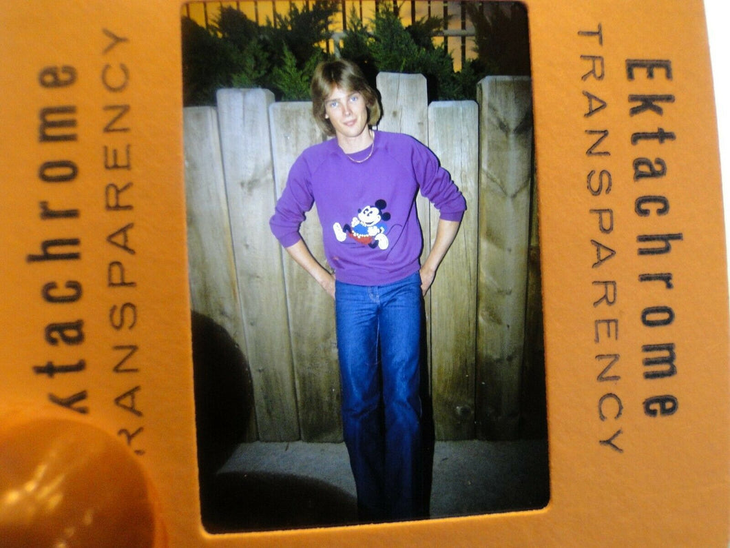 VINTAGE 35MM SLIDE MALE GAY INTEREST BEEFCAKE MUSCLE SEMI NUDE HOT BUFF EO$