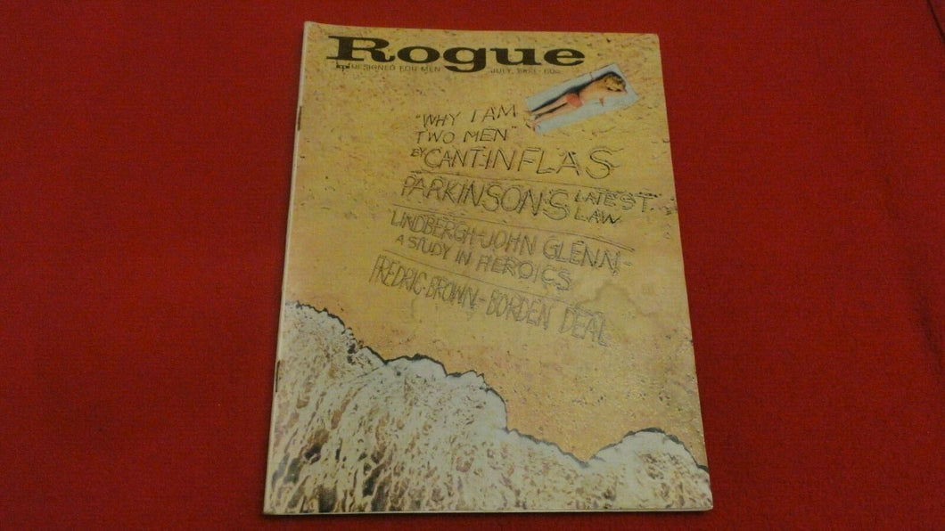 Vintage 18 Y.O. + Sexy Erotic Adult Men's Magazine Rogue July 1963            75