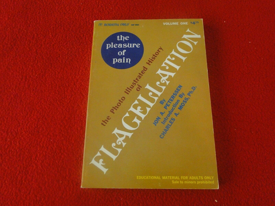 Vintage Sexy Erotic Adult Paperback Book/ Novel Flagellation                   J